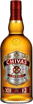 WHISKY CHIVAS REGAL 12 ANOS BLENDED ESCOCÊS - 1 LITRO