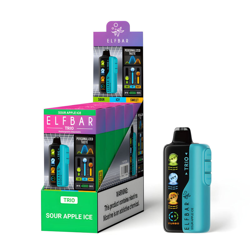 CAIXA ELFBAR TRIO 40K 5% – 10 UNIDADES