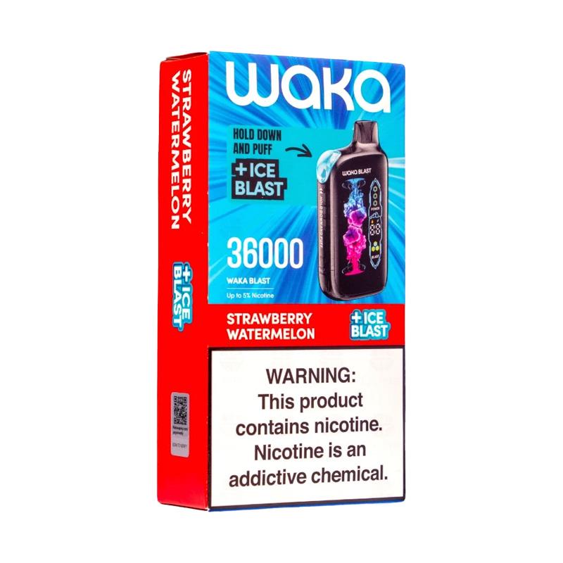 CAIXA WAKA BLAST 36.000 PUFFS – 10 UNIDADES