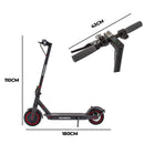 Patinete Elétrico Scooter 350W WeHawk SSM Dobrável 36V